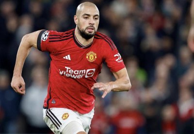 أمرابط جلس إحتياطيا والمان يونايتد حصل على العلامة بصعوبة