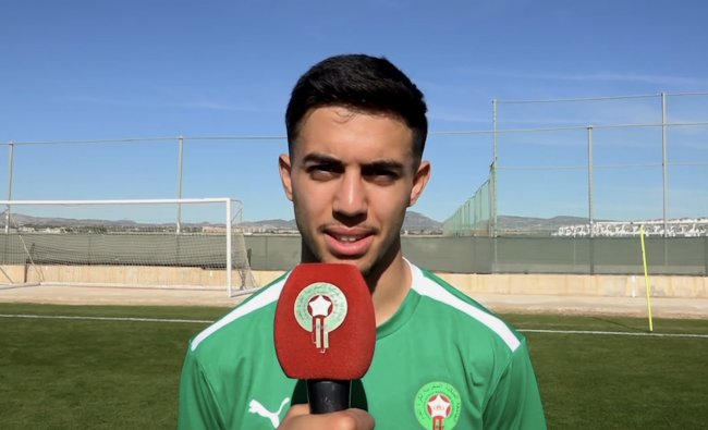 أخوماش:  حلمي تحقق بالإنضمام لمنتخب بلدي 