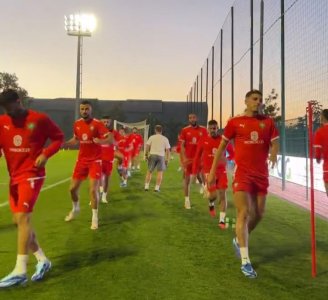 الحصة التدريبية الثالثة للمنتخب الوطني بمشاركة جميع اللاعبين