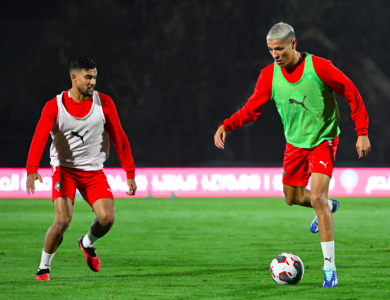 أول حصة تدريبية للفريق الوطني بدار السلام