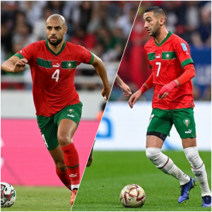 آخر ظهور لزياش وأمرابط مجتمعين