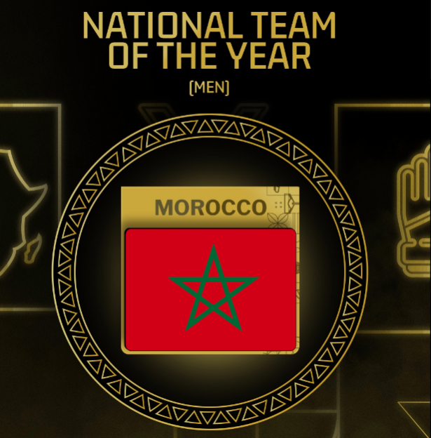 جوائز الكاف..  المنتخب المغربي الأفضل بالقارة الإفريقية