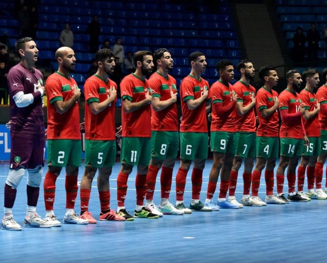 أسود القاعة فازوا للمرة الثانية على أوزباكستان مستضيف كأس العالم