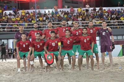 كرة القدم الشاطئية.. المنتخب الوطني يحتل المركز الثاني في دوري  مورناهو  بالبرازيل