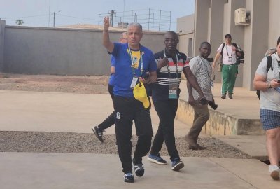 عمروش   صلح الجرة   مع الصحفيين المغاربة وهو من سمح لهم بمتابعة الحصة