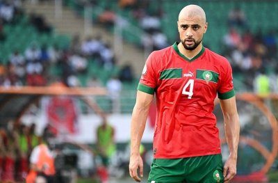 يونايتد يواصل متابعة أرقام أمرابط في كأس الأمم