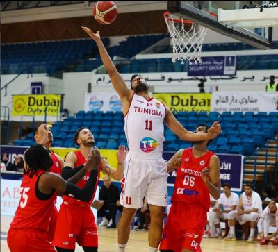 بطولة دبي الدولية لكرة السلة: نادي جمعية سلا ينهزم أمام المنتخب التونسي