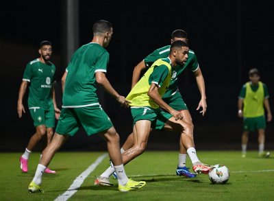 اليوم يخوض المنتخب الوطني حصة تدريبية مفتوحة أمام وسائل الإعلام