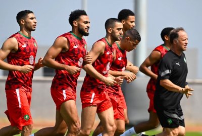 زياش حاضر في الحصة التدريبية للمنتخب الوطني ولم يشارك في الحصة الجماعية