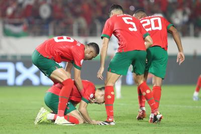المنتخب المغربي يتجرع مرارة الإقصاء بعد ثنائية جنوب إفريقيا 