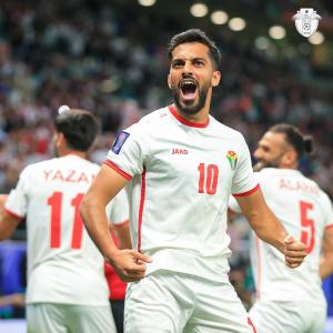 نجم منتخب الأردن: نهدي إنجازنا للشعب المغربي