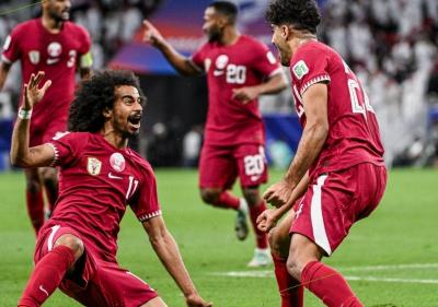 كأس آسيا: قطر تهزم ايران وتدافع عن لقبها ضد الاردن في نهائي عربي خالص