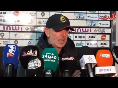 كل ما قاله مدرب الجيش بعد سحقه مولودية وجدة بخماسية