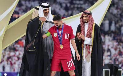 اعتزال عميد المنتخب القطري حسن الهيدوس اللعب الدولي