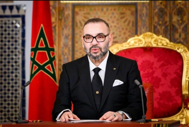 برقية تهنئة من جلالة الملك إلى أعضاء المنتخب الوطني  للفوتصال بمناسبة فوزه بكأس الأمم الأفريقية