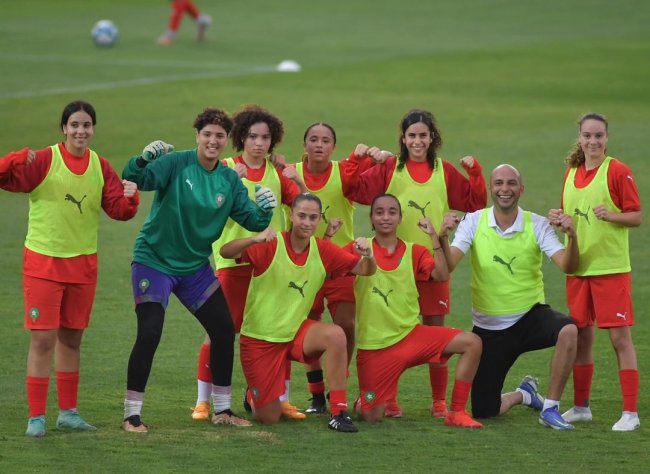 المنتخب النسوي يواصل تحضيراته لمباراة الجزائر بحثا عن التأهل لكأس العالم