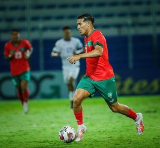 صهيب درويش مرشح للحضور مع الأولمبي ضد بلجيكا