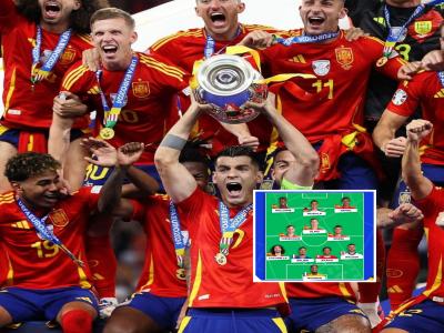 كأس أوروبا 2024: ستة لاعبين إسبان في التشكيلة المثالية