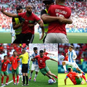 أولمبياد باريس-قدم: فوز ثمين للمغرب على الأرجنتين بعد فوضى جماهيرية وتوقف ساعتين