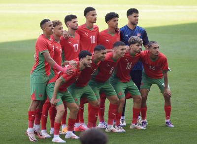 وسط الأولمبي المغربي قارع أوكرانيا بوجهين