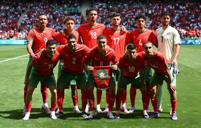 الاولمبيون إنتقلوا لنيس وبدأوا التحضير لمباراة العراق