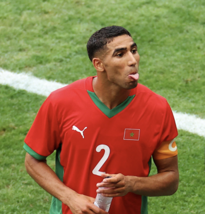 أشرف حكيمي: تأهلنا في ذكرى غالية وهي عيد العرش المجيد