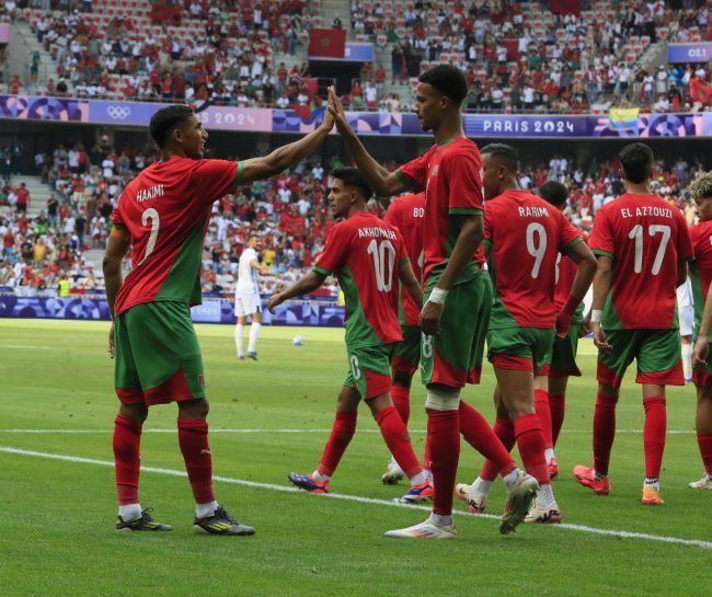 الأولمبي المغربي يواجه الولايات المتحدة الأمريكية في الربع