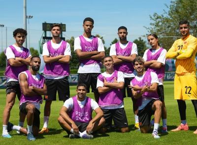 المنتخب الأولمبي أنهى تحضيراته لمباراة إسبانيا