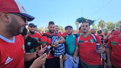 ماركا: الجماهير المغربية إحتلت ملعب فيلودروم