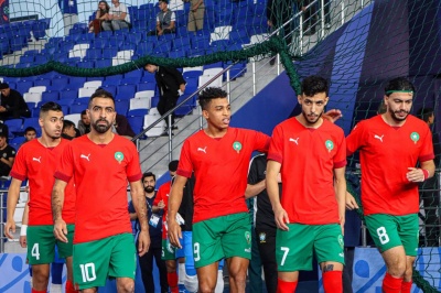 كأس العالم للفوتصال: المنتخب الوطني متأخر بهدفين أمام البرازيل