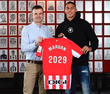 بلباو الاسباني يضم رسميا أول مغربي الى صفوفه