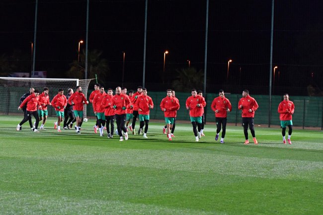 المنتخب الوطني يستأنف تداريبه استعداداً لمباراة تنزانيا