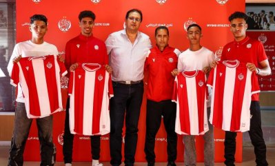 الوداد يحصن أربعة لاعبين من فئة الأمل