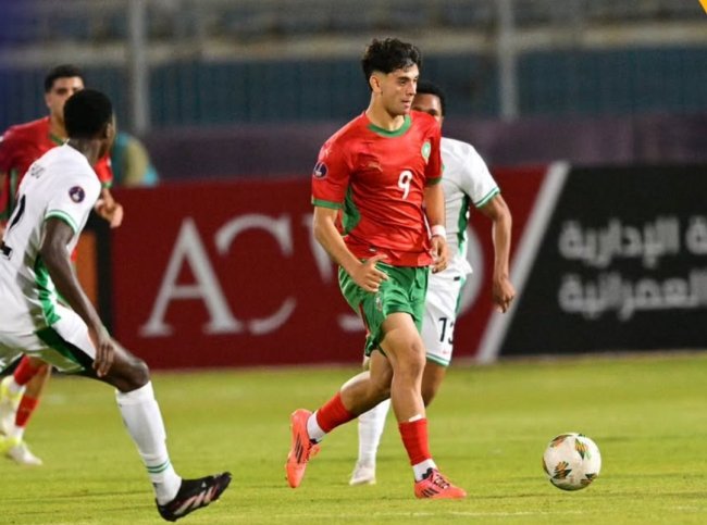 شوط أبيض بين المغرب ونيجيريا
