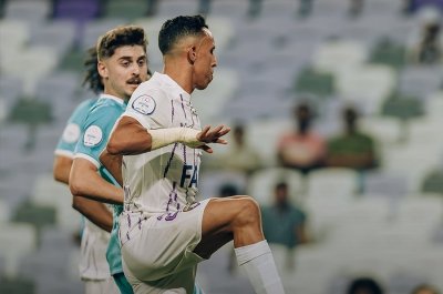 رحيمي يتعادل للعين أمام جزيرة عموتا