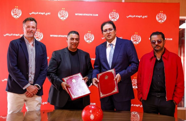 الوداد يتعاقد مع شركة رياضية استعدادا للمونديال