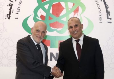 بلقشور إستقبل طيباس بحثا عن تعاون العصبة والليغا