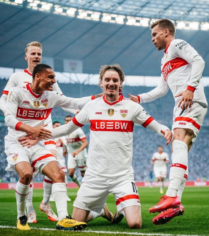 كأس ألمانيا: شتوتغارت يحرز اللقب للمرة الرابعة بعد 28 عاما