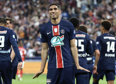 إليكم الأرقام المدهشة لحكيمي مع البي إس جي بعد نهائي الكأس إليكم الأرقام المدهشة لحكيمي مع البي إس جي بعد نهائي الكأس