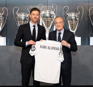 ألونسو يعد  بتحقيق إنجازات كبيرة تليق بريال مدريد 