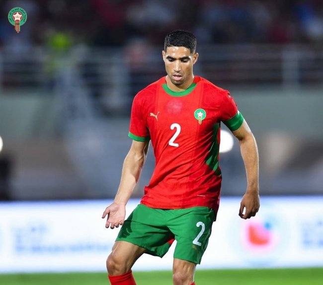 إراحة حكيمي وتغييرات طفيفة في مباراة البنين