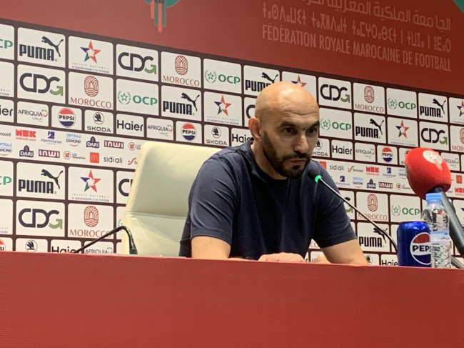 الركراكي:  نسولكم كصحفيين شكون جاب إبراهيم، بنصغير وأخوماش  وعلاش جاو للمنتخب؟