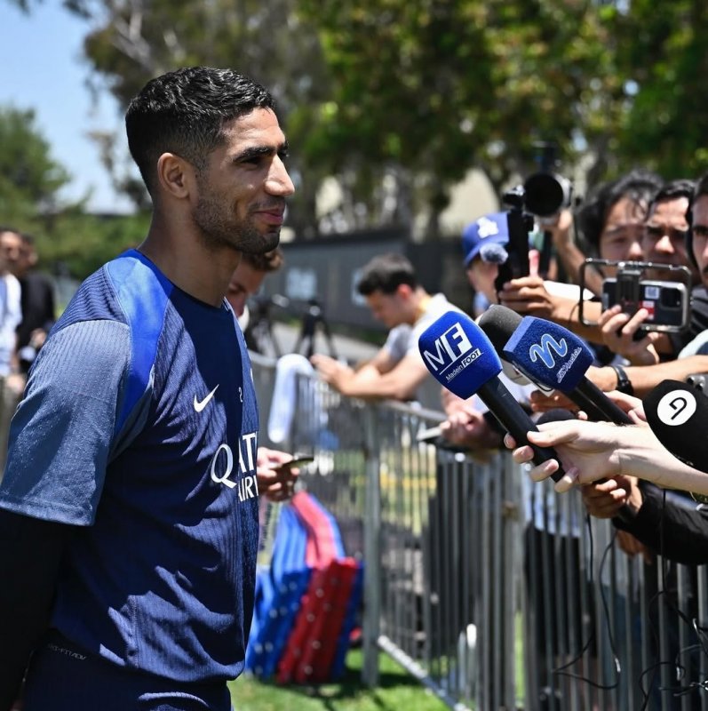 أشرف حكيمي: هدفنا محدد للوصول الى النهائي