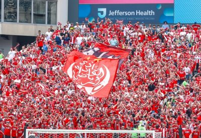 كأس العالم للأندية.. الأحمر والأبيض يزينان درجات  روكي  بفيلادلفيا في وقفة جماهيرية دعما للوداد أمام يوفنتوس