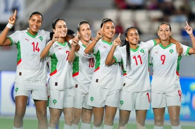 لبؤات الأطلس يهزمن طنزانيا برباعية في مباراة إستعراضية لبؤات الأطلس يهزمن طنزانيا برباعية في مباراة إستعراضية