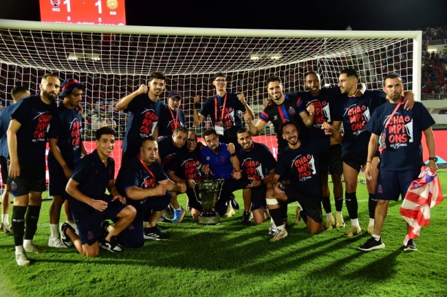 أولمبيك آسفي يتوج بأول لقب بعد مرور 104 سنوات