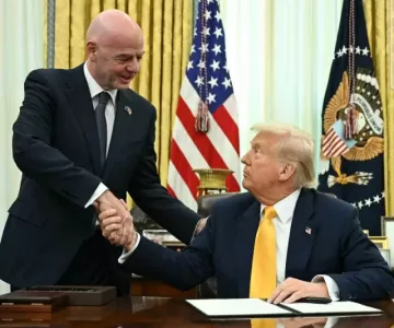 فيفا يفتتح مكتبا داخل برج ترامب في نيويورك استعدادا لمونديال 2026 فيفا يفتتح مكتبا داخل برج ترامب في نيويورك استعدادا لمونديال 2026