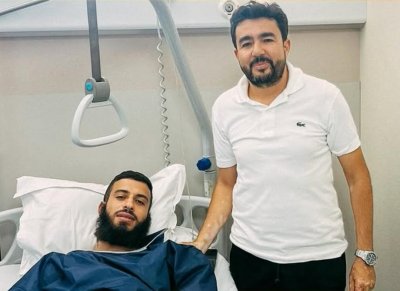 عملية جراحية ناجحة لسفيان لبحيري بباريس