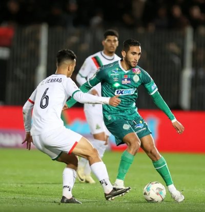 كلاسيكو الرجاء والجيش في الدورة الثانية