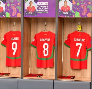 تشكيلة المنتخب الوطني النسوي امام نيجيريا